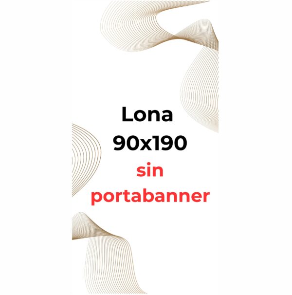 Lona de 90x190